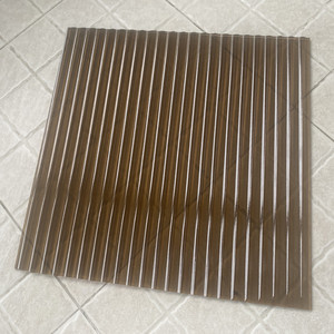 Puerta <span class=keywords><strong>de</strong></span> armario templado 5mm 6mm 8mm Euro Bronce Moru Vidrio con patrón <span class=keywords><strong>de</strong></span> caña texturizado estriado - Product Image 2