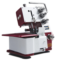 Jukky Mini machine à coudre surjeteuse plate FN10-4D pour usage domestique avec nouvel état et mécanisme d'alimentation en aiguille avec petit moteur