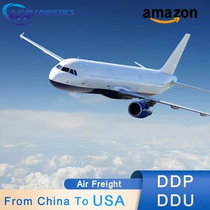 Armazenamento gratuito mais barato amazon fba dhl ddp serviço de frete aéreo da China para os EUA armazém amazon fba