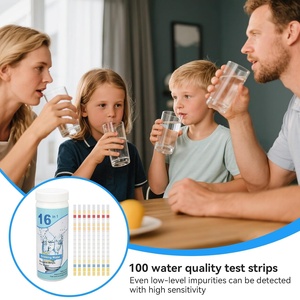 Kits <span class=keywords><strong>de</strong></span> test d'<span class=keywords><strong>eau</strong></span> (100 bandelettes) – Bandelettes <span class=keywords><strong>de</strong></span> test <span class=keywords><strong>de</strong></span> <span class=keywords><strong>la</strong></span> qualité <span class=keywords><strong>de</strong></span> <span class=keywords><strong>l</strong></span>'<span class=keywords><strong>eau</strong></span> <span class=keywords><strong>du</strong></span> <span class=keywords><strong>robinet</strong></span> et des puits, 16-en-1, avec tests <span class=keywords><strong>de</strong></span> <span class=keywords><strong>dureté</strong></span>, <span class=keywords><strong>de</strong></span> manganèse, <span class=keywords><strong>de</strong></span> cuivre, <span class=keywords><strong>de</strong></span> fer et <span class=keywords><strong>de</strong></span> pH - Product Image 3