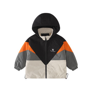 Vêtements pour enfants de haute qualité, manteaux d'hiver chauds, veste de sport, manteau en duvet pour enfant avec fermeture éclair et fourrure épaisse - Product Image 1