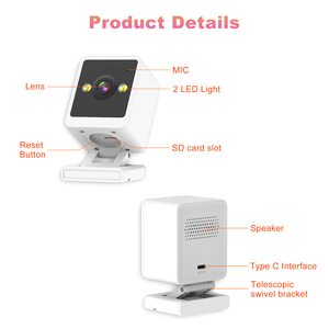 1080P WIFI máy ảnh nhà vợ an ninh máy ảnh từ khung tự động theo dõi wifi trong nhà máy ảnh - Product Image 4