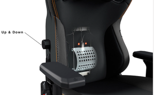 Furgle — <span class=keywords><strong>chaise</strong></span> de <span class=keywords><strong>Gaming</strong></span> série queen 3, fauteuil avec appui-tête magnétique en cuir de grande taille <span class=keywords><strong>XXL</strong></span>, siège de bureau de luxe - Product Image 6