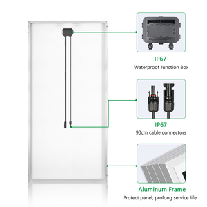 Xu Hướng Mới 200W 250W 300W Monocrystalline Hpbc <span class=keywords><strong>PV</strong></span> Mô-đun 18V 36V N-Loại Năng Lượng Mặt Trời Bảng Điều Khiển BC Đen Năng Lượng Mặt Trời Bảng Điều Khiển Cho Mái RV Thuyền Offgrid - Product Image 3
