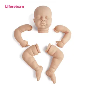 Lifereborn China Wholesale Realistic Soft Vinyl Silicone Body Toys Reborn Kits Baby Doll head