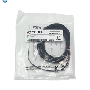 โฟโตอิเล็กทริคเซนเซอร์แบบบางพิเศษ KEYENCE PR-MB30N3 ขนาด 30 มม. แบบสะท้อนแสง พร้อมระบบตัดแสงรบกวน ชนิดสายเคเบิล - Product Image 1