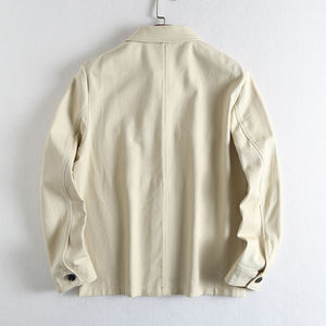 Design personalizzato in cotone swill <span class=keywords><strong>giacca</strong></span> <span class=keywords><strong>camicia</strong></span> da lavoro per gli uomini grandi tasche sul petto con decorazione modello Cargo <span class=keywords><strong>stile</strong></span> - Product Image 2