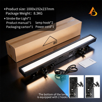 AICPOSE Nouveautés Barre lumineuse stroboscopique pour lavage mural Rgbw UV Outdoor LED Pixel Line Strobe Light Bar