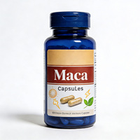 Capsules de Maca de haute qualité pour hommes, forme pure, véganes, emballage personnalisé, étiquette privée, service OEM/ODM, certifiées HACCP, NSF, GMP, ISO