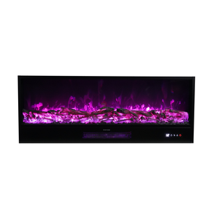 <span class=keywords><strong>Cheminée</strong></span> électrique à télécommande de 80 cm avec chauffage, flamme dynamique LED, contrôle intelligent de la température, <span class=keywords><strong>cheminée</strong></span> d'intérieur pour la maison - Product Image 6