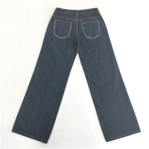 Wholesale Supplier Female Clothing Custom <b>Women</b> Vintage Denim Pants Retro Jeans Classic Style Wide Leg Trousers - Product Image 2