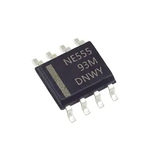 NE555D sop-8 NE555 eşdeğeri smd zamanlayıcı 555 ic distribütörü 100Khz salınım sinyal bağlantı zamanlayıcı IC NE555