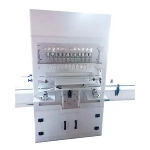 Automated Overflow Gravity Type Free Flowing Bottle Pesticide Liquid Filling Machine