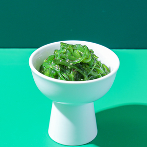 Gaishi OEM/ODM Alga marina congelada y sazonada de Undaria Pinnatifida, ensalada de algas Chuka Hiyashi Goma Wakame Stem - Product Image 2