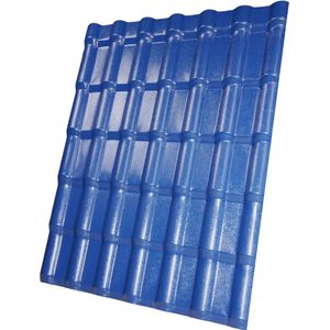 Hoja de techo de PVC de tejas de resina sintética anticorrosión <span class=keywords><strong>ROMA</strong></span> ASA UPVC con superficie ASA para casas - Product Image 1