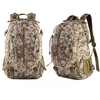 Sac à dos tactique militaire imperméable en polyester pour homme - Grande capacité pour la randonnée, le trekking, le camping, le cyclisme et les voyages