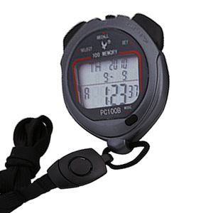 PC100B Electronic Stopwatch 3 Row 100 Memory Countdown Timer Multifunctional For Sports And Timing - Product Image 2
