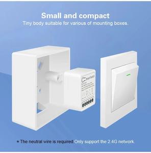 Module de commutation intelligent Wi-Fi Matter, relais de protection, contrôle sans fil HomeKit, compatible avec HomeKit, Alexa, Google <span class=keywords><strong>Home</strong></span>, SmartLife - Product Image 6
