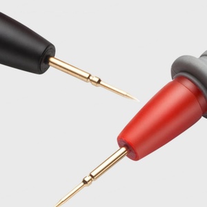 Punta de prueba para multímetro de 1000V 10A, punta fina especial, aguja de cobre chapada en oro - Product Image 5