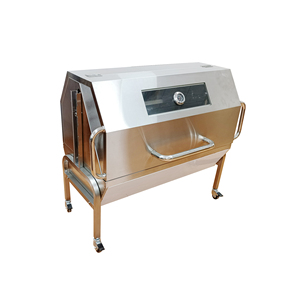 Nouveau barbecue rotatif en acier inoxydable robuste pour camping en extérieur, idéal pour porc, agneau et <span class=keywords><strong>poulet</strong></span> entiers - Product Image 3