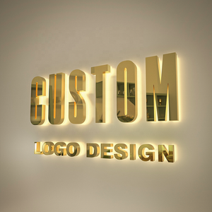 Tùy chỉnh 3D thư biển xây dựng kinh doanh ngoài trời cửa hàng Led Logo dấu hiệu vật liệu acrylic biển hiệu signage với <span class=keywords><strong>Backlit</strong></span> - Product Image 3