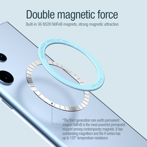 Nillkin universale anello magnetico adesivo caricatore senza fili per <span class=keywords><strong>iphone</strong></span>/Samsung/XIAOMI telefono magnetico piastra di montaggio per auto - Product Image 2