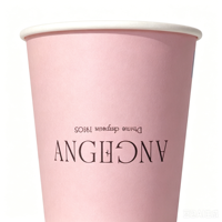 Gobelets à café jetables avec couvercles, double paroi, logo personnalisé - Gobelets en papier à emporter de 8/12/16 oz pour cafés, biodégradables et étanches