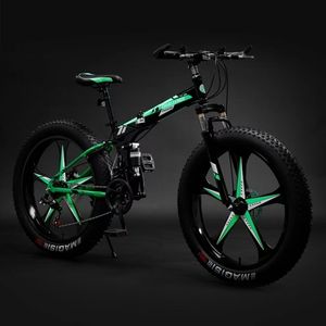 <span class=keywords><strong>VTT</strong></span> à suspension intégrale, pneus larges de 26 pouces, vélo de montagne pour adultes, 21 vitesses, frein, vélo pliable, vélo de route - Product Image 1