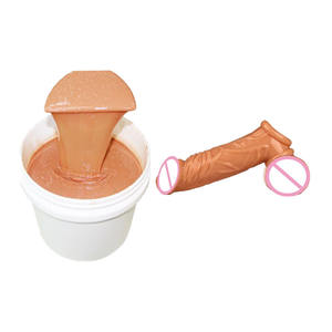 <span class=keywords><strong>100%</strong></span> מזון כיתה רך rtv2 גומי סיליקון דילדו פין ביצוע - Product Image 5