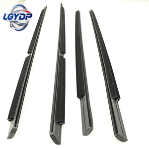 Guarnizione Esterna per Vetro Porta <span class=keywords><strong>Parabrezza</strong></span> per Modelli 51337066601 51337066602 51347066607 51347066608 <span class=keywords><strong>Sostituzione</strong></span> in Alluminio+Plastica - Product Image 3