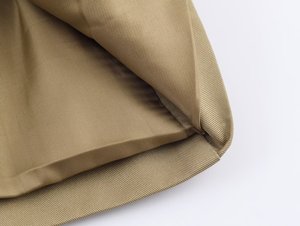 <span class=keywords><strong>Femme</strong></span> 2025 nouvelle mode casual joker tempérament stand-up <span class=keywords><strong>court</strong></span> <span class=keywords><strong>trench</strong></span> manteau rétro <span class=keywords><strong>femme</strong></span> chic à manches longues. - Product Image 5