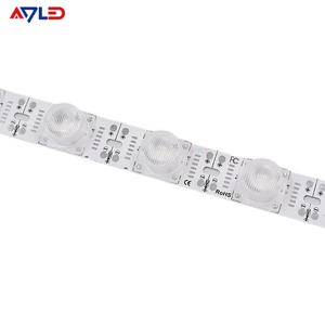 Barra de Luces LED SMD 3030 de 18 Piezas/M, Barra de Luz LED de 15*45 Grados, 28.8W, Emisión Lateral, DC12V/24 Voltios, Cajas de Luz Publicitarias, Luz Lateral LED - Product Image 3
