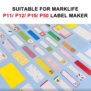 Étiquettes autocollantes étanches pour fichiers et adresses Marklife P11/p12/p15/p50 - Product Image 6