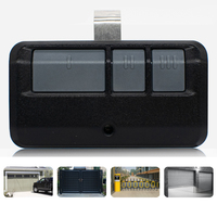 Télécommande de porte de garage à code roulant 893LM avec bouton d'apprentissage jaune, remplacement de la clé de sécurité+ 2.0