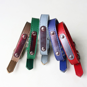 <span class=keywords><strong>Collar</strong></span> personalizado para mascotas, resistente, ajustable, impermeable, Multicolor, de cuero <span class=keywords><strong>PU</strong></span>, para perro - Product Image 2