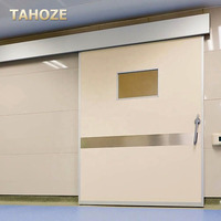 Porte anti-radiation avec revêtement en feuille de plomb, porte médicale anti-rayons X, interrupteur à induction sans contact pour salle de tomodensitométrie hospitalière