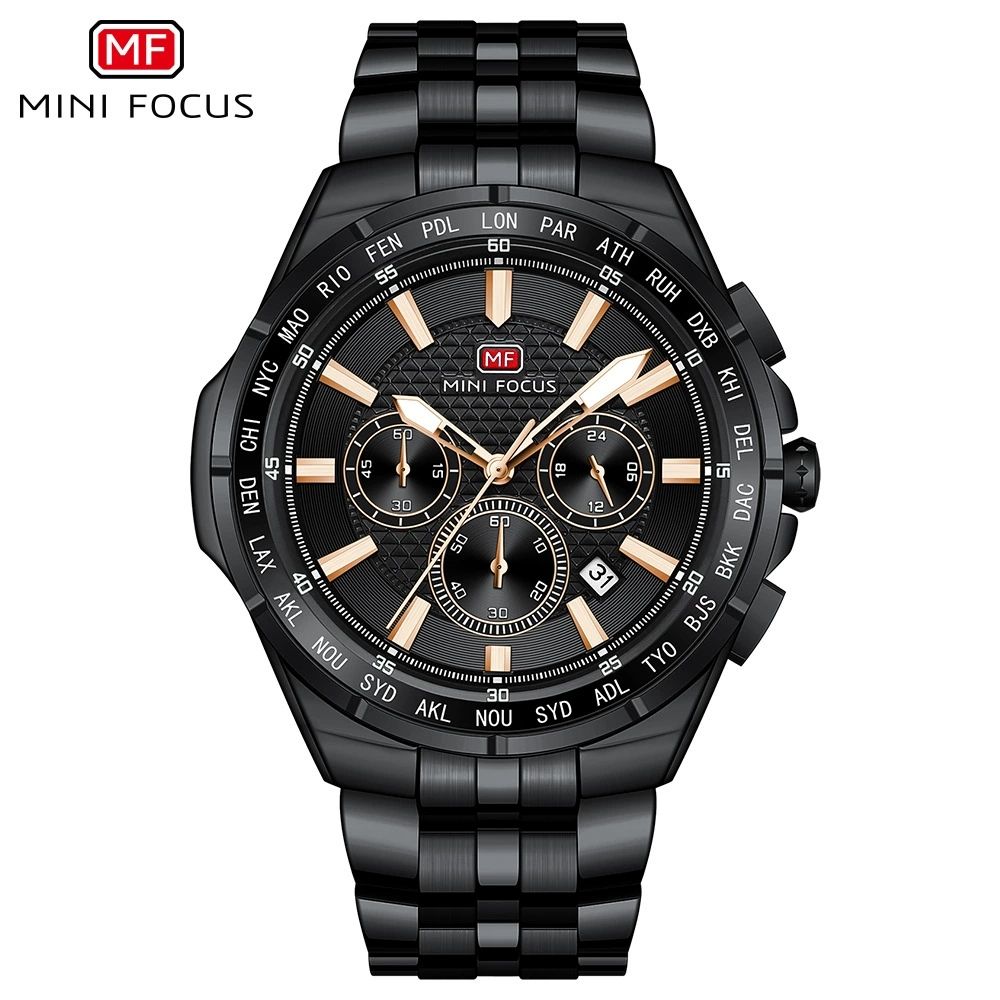 Black Case Black Dial