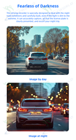 4G DVR Dashcam Remote Paiking Motor Avant 2K Arrière 1080P Cloud Storage Collision Alarm