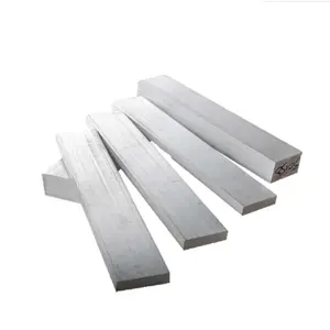 Barre plate rectangulaire en aluminium 6061 6063 6082 Barre plate en aluminium série 6000 Barre plate en aluminium extrudé
