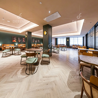Ensembles complets de mobilier de restaurant, mobilier de salle à manger commercial de luxe, tables et chaises modernes pour cafés, hôtels et restaurants