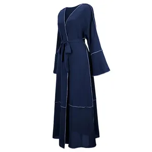 Factory Price Elegant OEM ODM Muslim Dress Abaya For Women Casual 2024