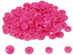 KAM <strong>Snaps</strong> <strong>Buttons</strong> Glossy <strong>Round</strong> Size 20 (1/2&quot;) T5 Plastic Resin <strong>Snap</strong> Fastener No Sew <strong>Buttons</strong> for Cloth Diaper Bibs U - Product Image 6