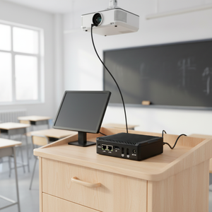 Mini PC Económico sin Ventilador con Procesador Intel Celeron J3160, Reproductor Multimedia con Soporte 4K y <span class=keywords><strong>Tres</strong></span> Pantallas - Product Image 6