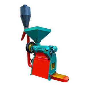 SHARPOWER 4 tons household mini paddy separator rice mill miller milling machine price with diesel engine