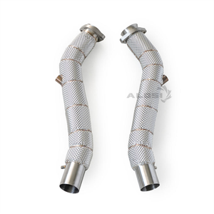 Tubo de Escape de Alto Flujo SS304 para <span class=keywords><strong>Ferrari</strong></span> F360 4.3L V8 1999-2005, Ajuste Directo, Mejora de Rendimiento y Potencia, Instalación con Pernos - Product Image 3