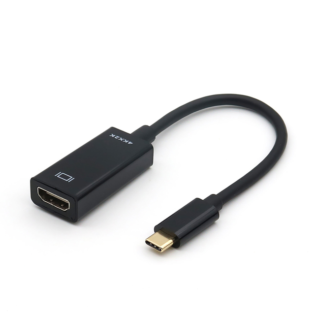 4K OEM ODM USB C to HDMI-compatible Cable Type C HDMI Thunderbolt 3 Converter USB-C to HDMI Adapter Cable