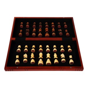Factory Custom Luxury Children's Wooden Board Game <strong>Chess</strong> <strong>Set</strong> with Eco-Friendly Foldable Storage Box <strong>Unique</strong> Design <strong>Chess</strong> Pieces - Product Image 3