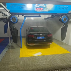 Machine de lavage de voitures électrique sans contact en acier, mobile, 24h/24 et 7j/7, autonome, économe en énergie, économique, nettoyage à haute pression 100 bars - Product Image 4