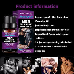 Vücut masajı için Mineral ile 10ML sıcak satış erkek büyütme ve kalınlaşma yağı-büyümeyi artırın ve tüm cilt tiplerini yetişkinlere besler - Product Image 5