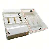 Moules en plastique pour pavés de grande taille pour allée en béton ECFP SHHLP608, moule pour carrelage de sol en béton, injection